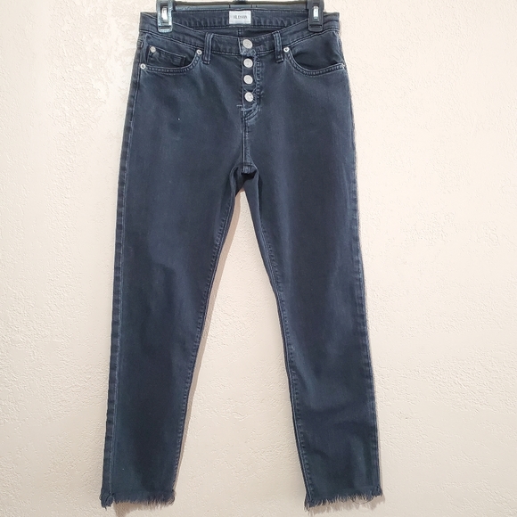 Hudson Jeans Denim - Hudson Riley Luxe Crop with Raw Hem Jean
